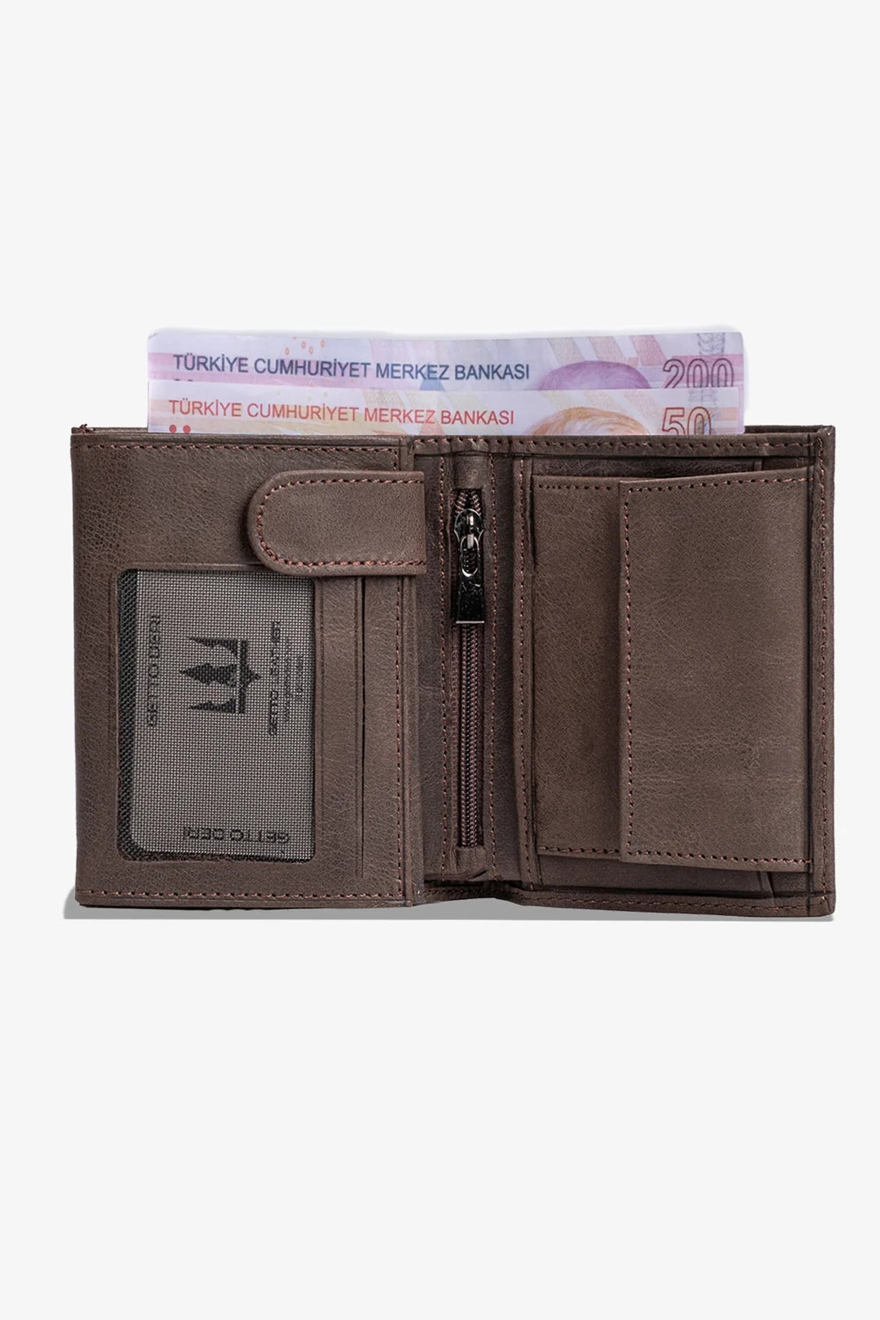 Ottoman Hakiki Deri Cüzdan