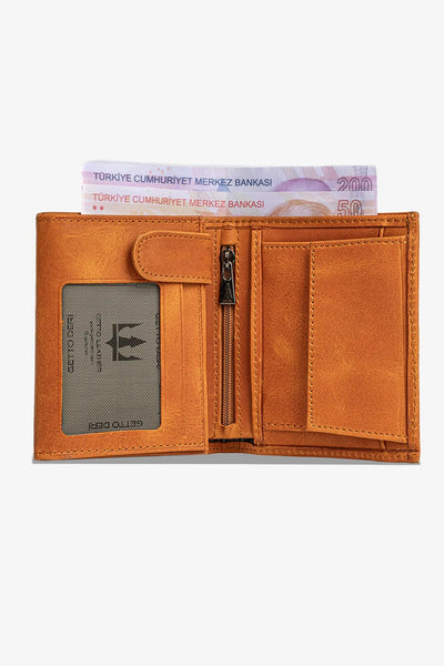 Ottoman Hakiki Deri Cüzdan