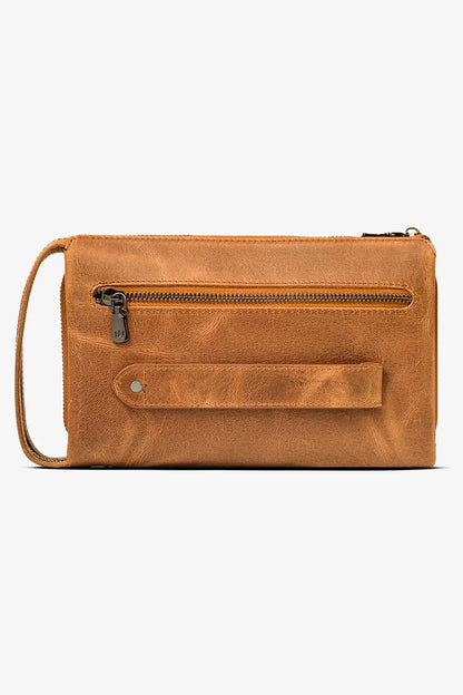 Ombre Hakiki Deri El Çantası