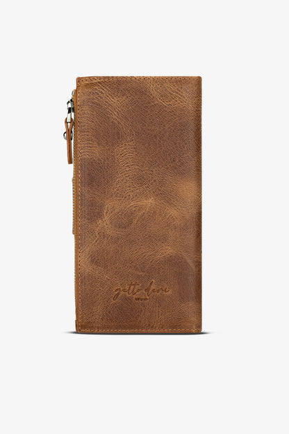 Zoe Telefon Hazneli Hakiki Deri Cüzdan