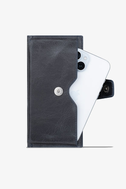 Zoe Telefon Hazneli Hakiki Deri Cüzdan