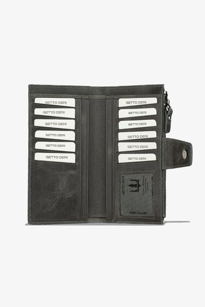 Zoe Telefon Hazneli Hakiki Deri Cüzdan