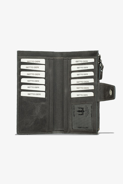 Zoe Telefon Hazneli Hakiki Deri Cüzdan