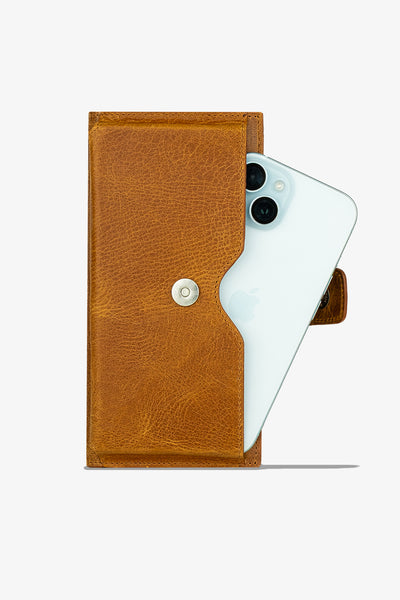 Zoe Telefon Hazneli Hakiki Deri Cüzdan