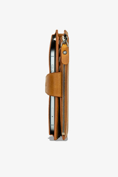 Zoe Telefon Hazneli Hakiki Deri Cüzdan