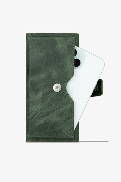 Zoe Telefon Hazneli Hakiki Deri Cüzdan