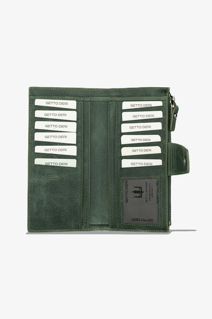 Zoe Telefon Hazneli Hakiki Deri Cüzdan