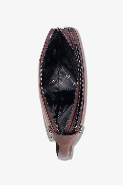 Aubery Hakiki Deri El Çantası