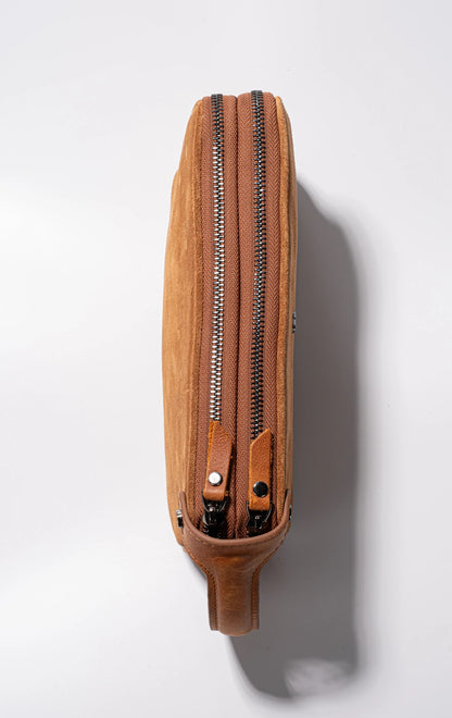 Aubery Hakiki Deri El Çantası