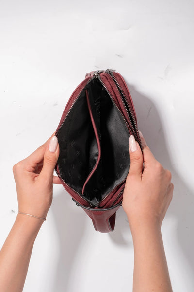 Aubery Hakiki Deri El Çantası