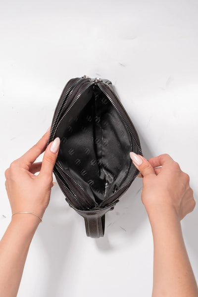 Aubery Hakiki Deri El Çantası