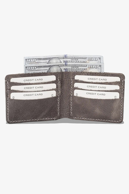 Hallerbos El Yapımı Hakiki Deri Cüzdan