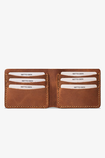 Hallerbos El Yapımı Hakiki Deri Cüzdan