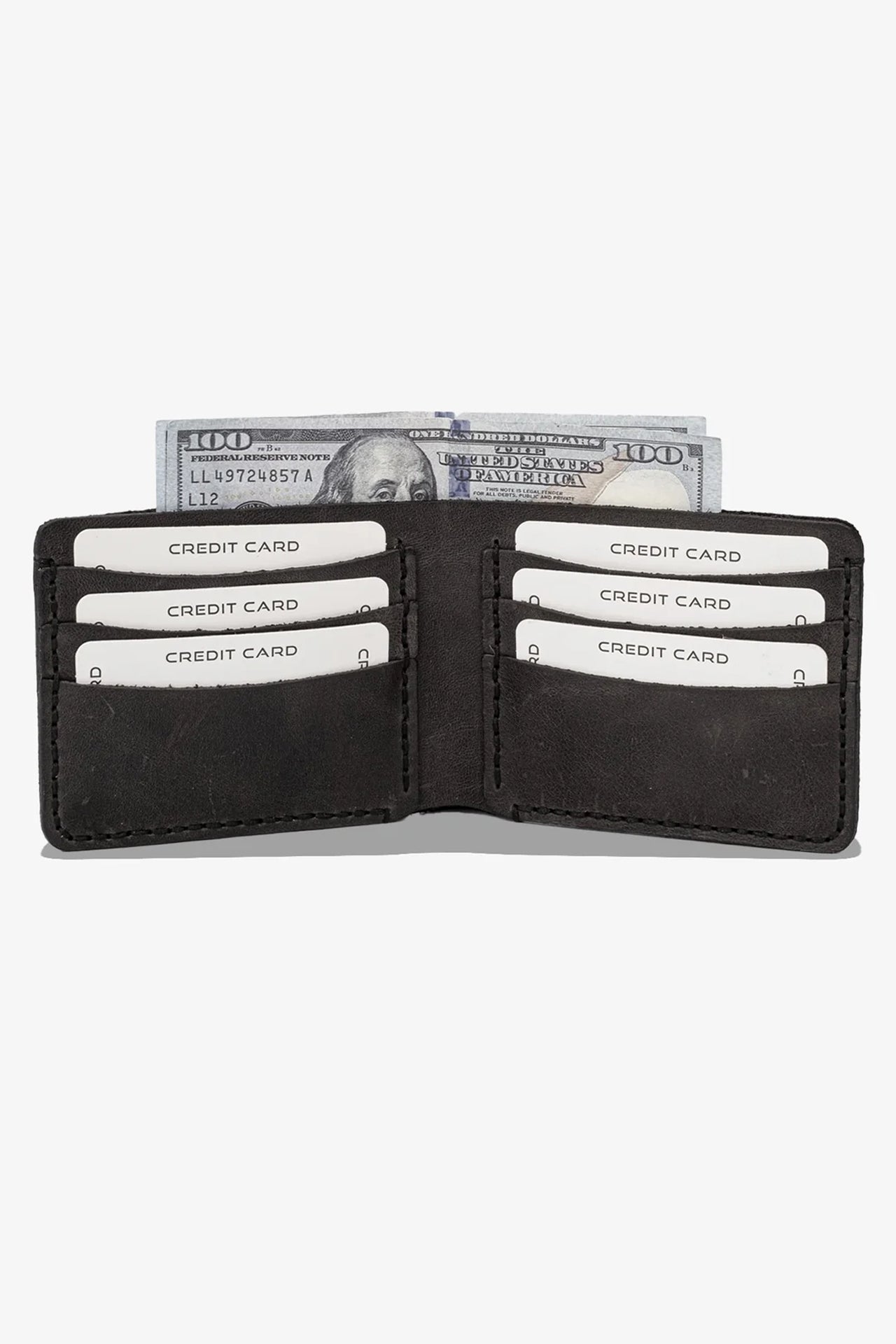 Hallerbos El Yapımı Hakiki Deri Cüzdan