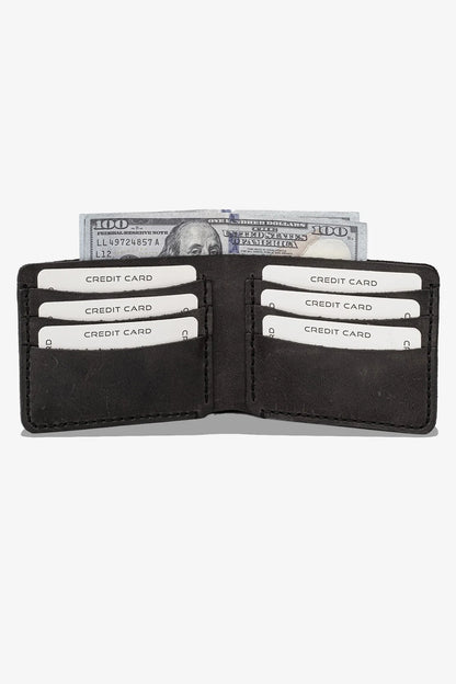 Hallerbos El Yapımı Hakiki Deri Cüzdan