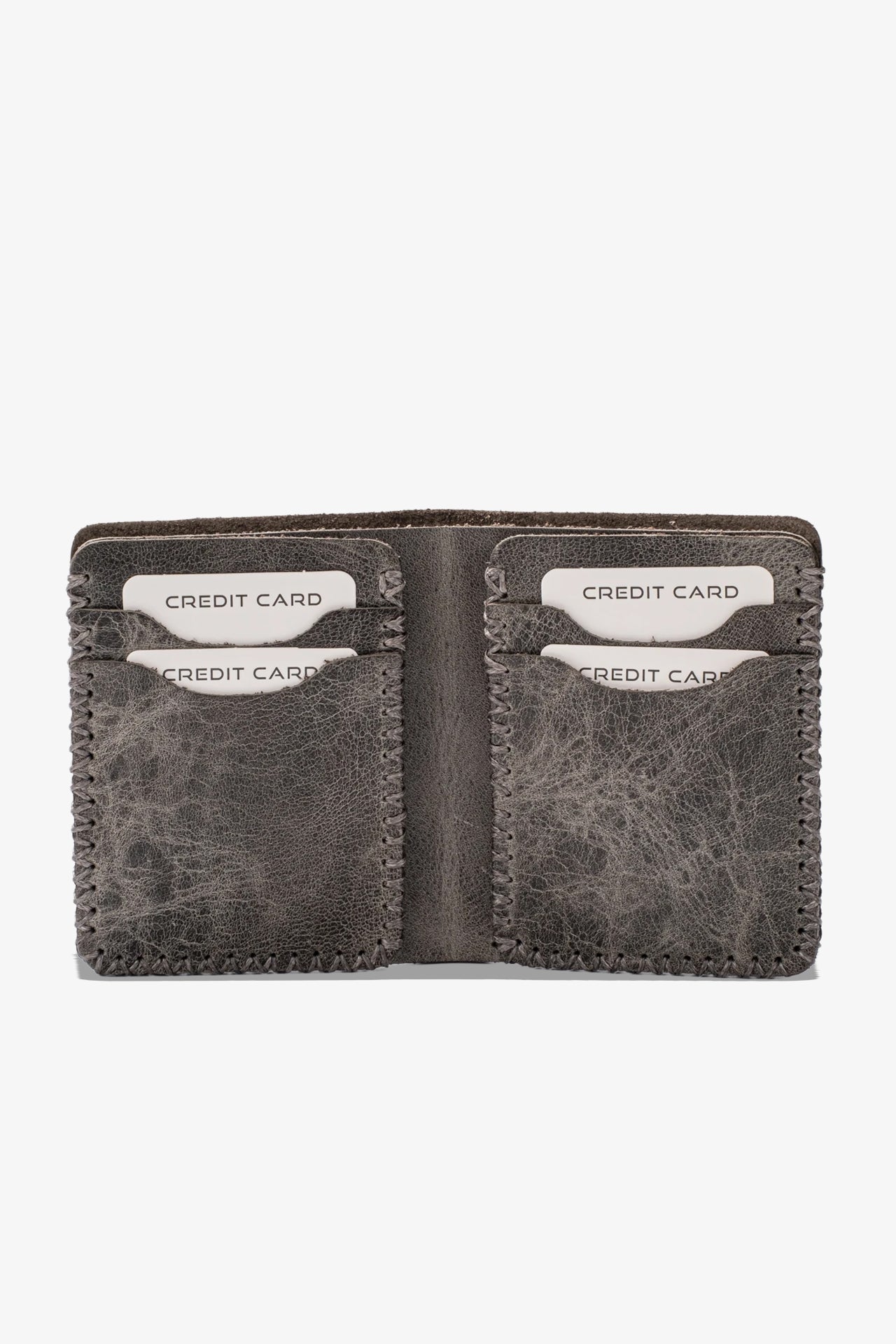 Quebec El Yapımı Hakiki Deri Cüzdan