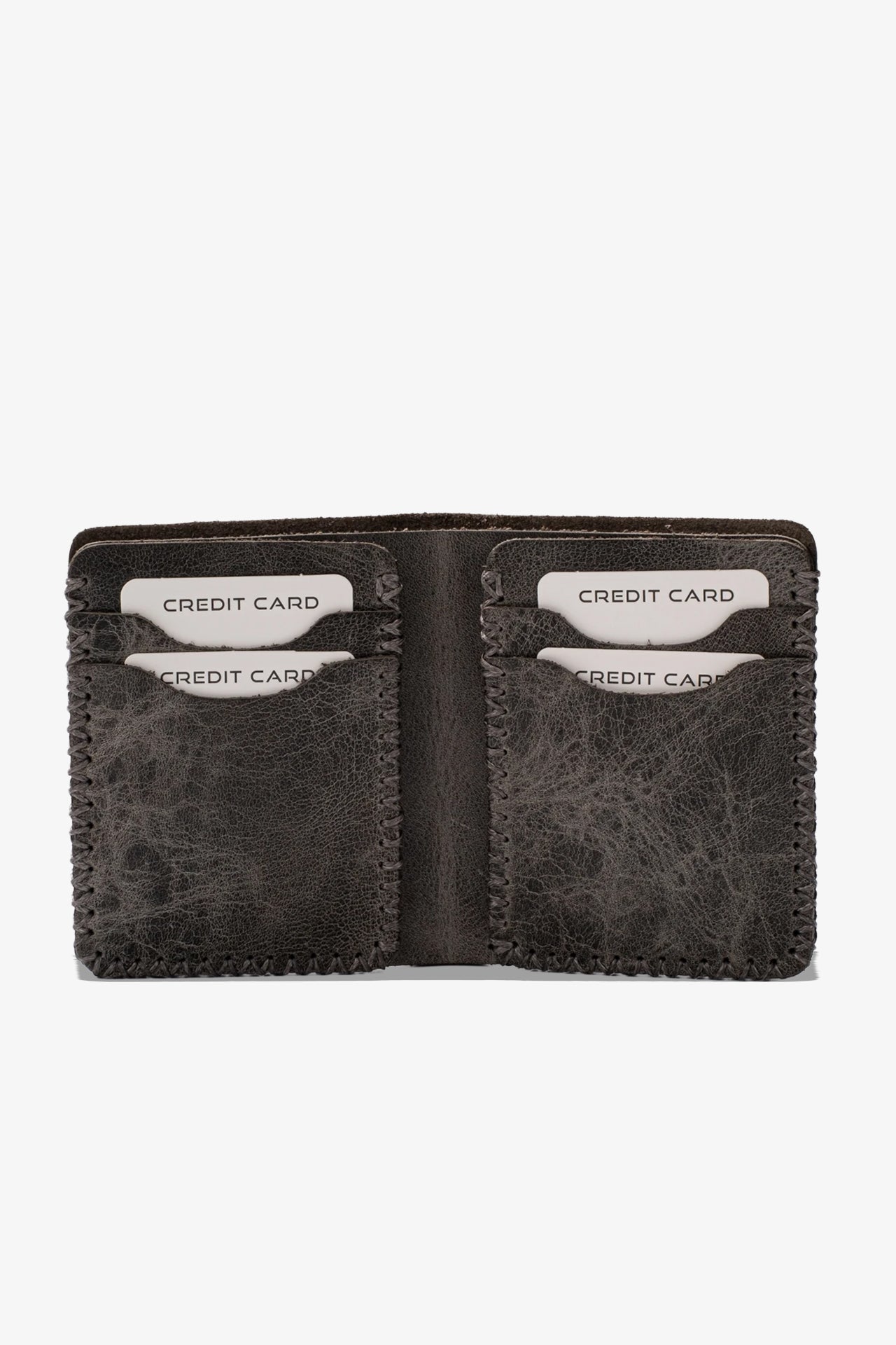 Quebec El Yapımı Hakiki Deri Cüzdan