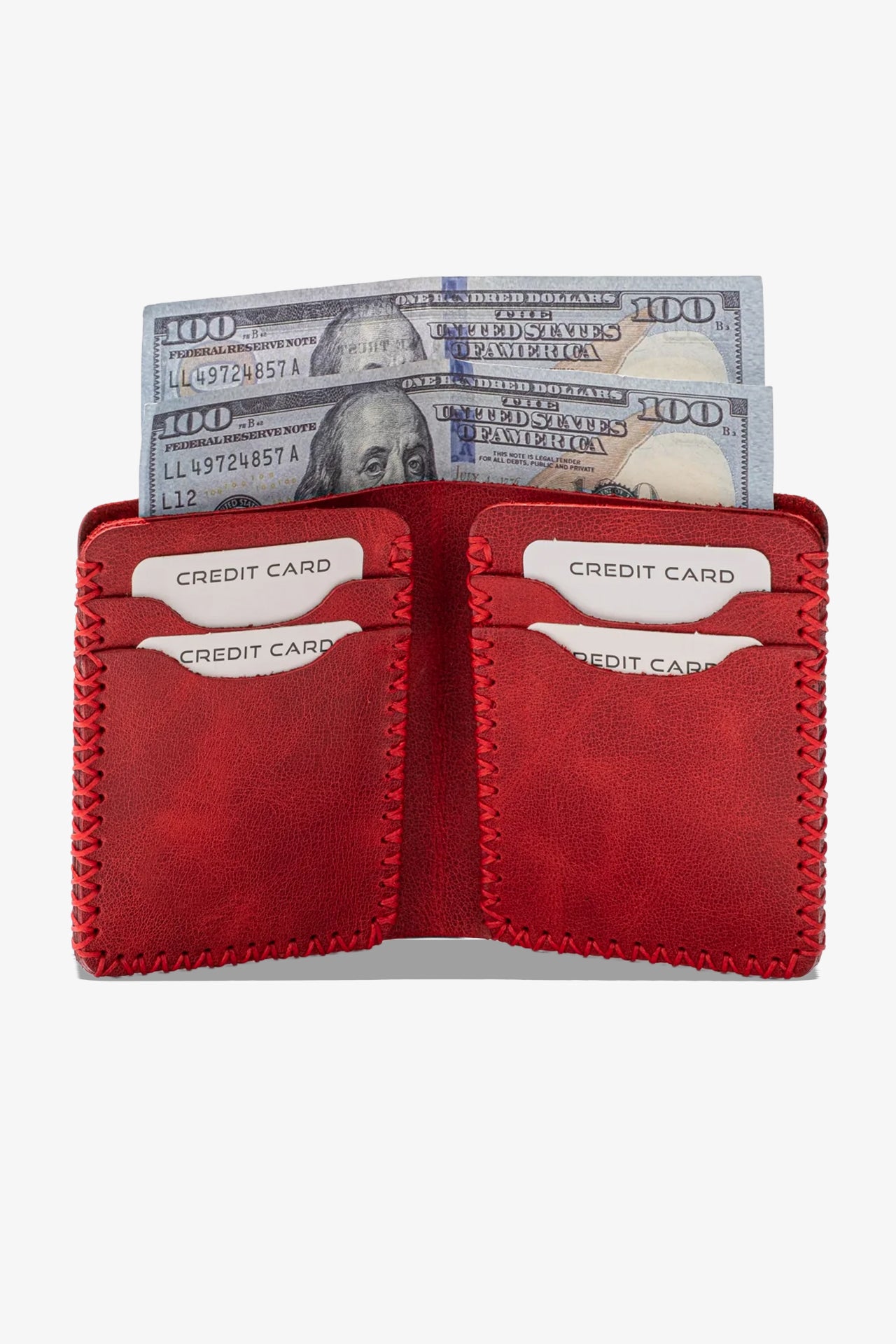 Quebec El Yapımı Hakiki Deri Cüzdan