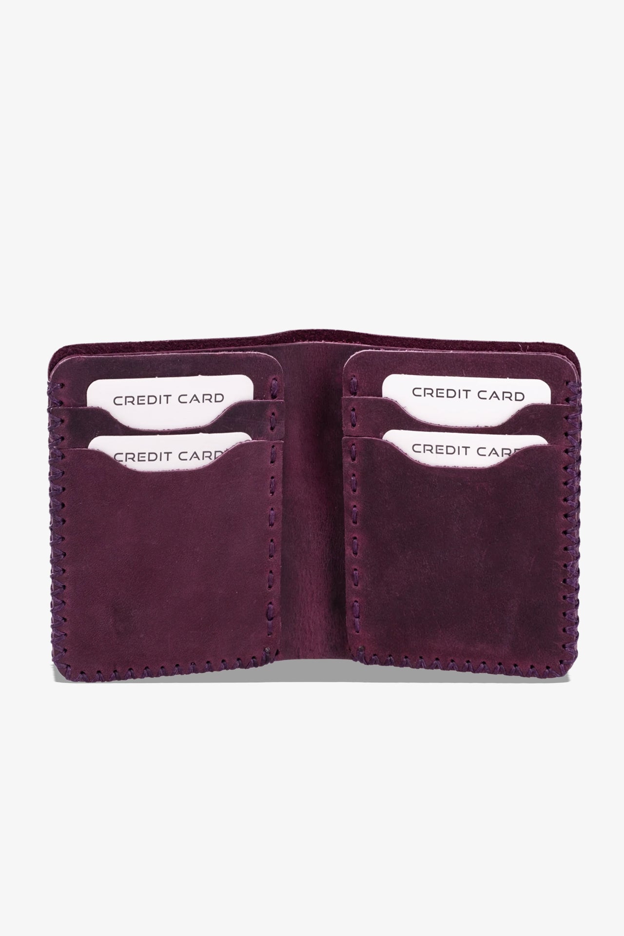 Quebec El Yapımı Hakiki Deri Cüzdan