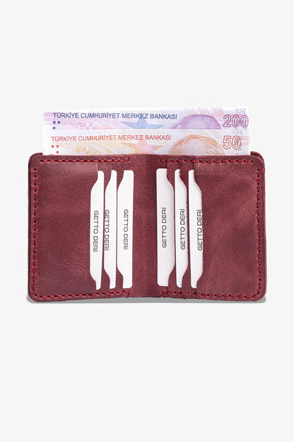 Stanton El Yapımı Hakiki Deri Cüzdan