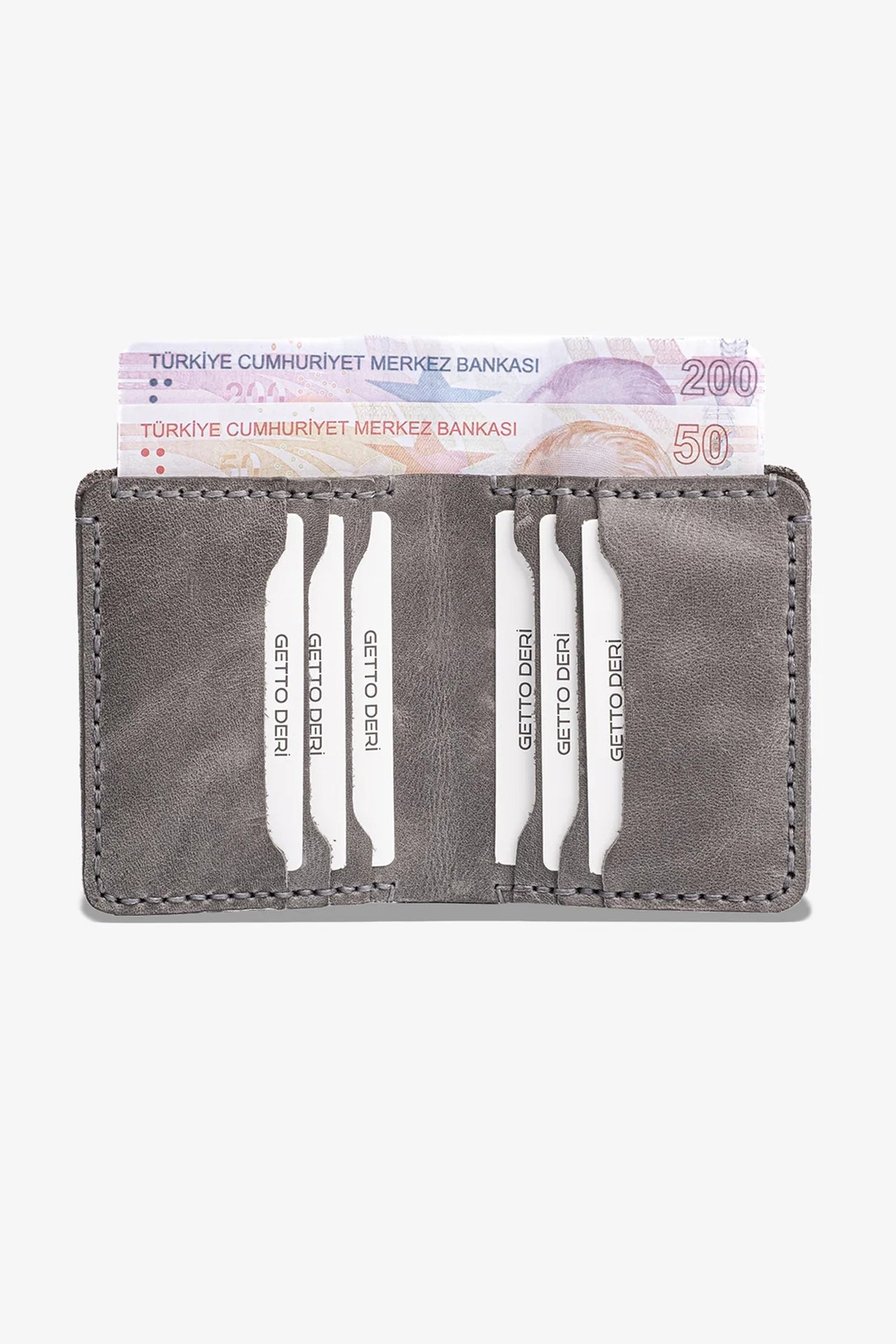 Stanton El Yapımı Hakiki Deri Cüzdan