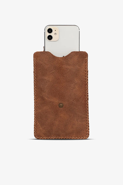 German Hakiki Deri Telefonluk