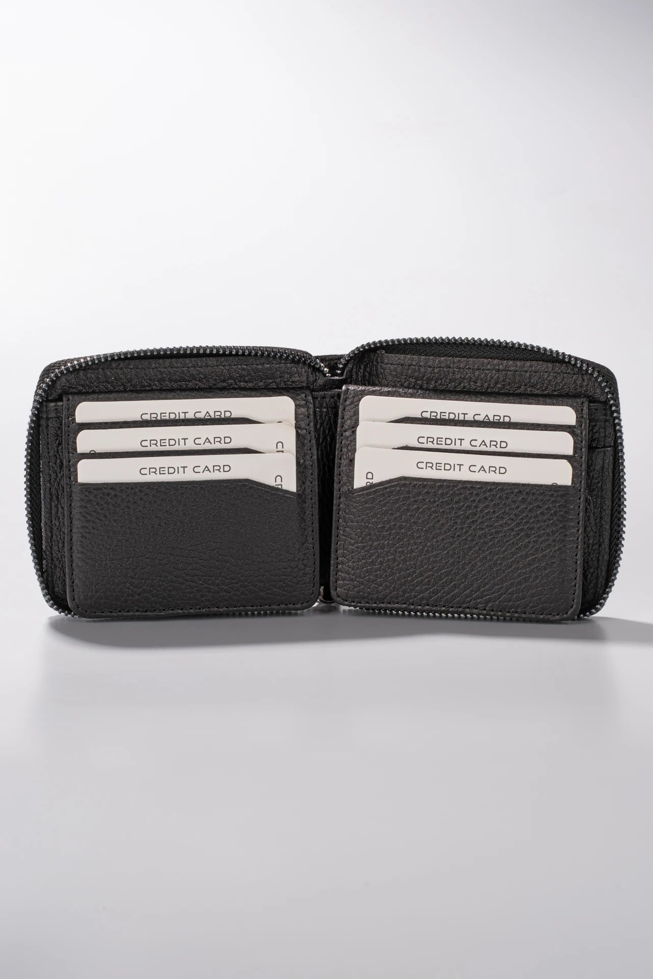 Byanca Hakiki Deri Fermuarlı Cüzdan