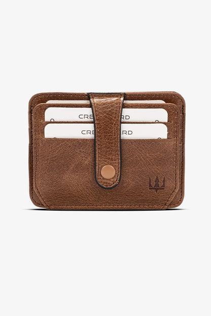 Vento Hakiki Deri Çıt çıtlı Cüzdan