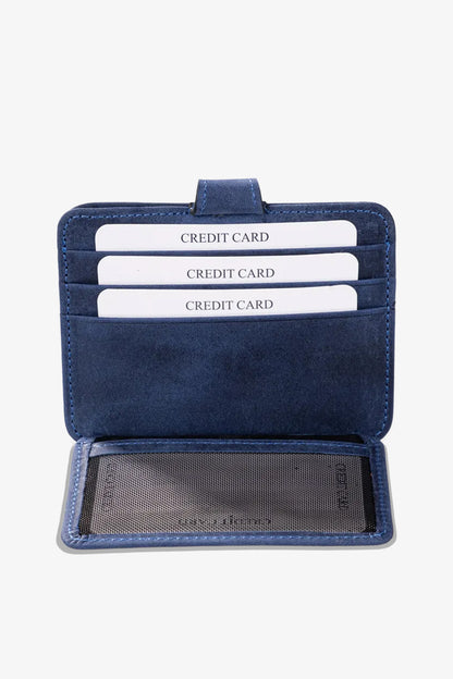 Vento Hakiki Deri Çıt çıtlı Cüzdan