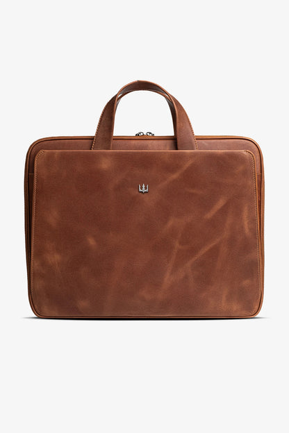 Bond Hakiki Deri Laptop Çantası