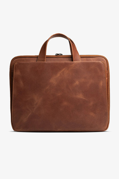 Bond Hakiki Deri Laptop Çantası