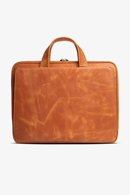 Bond Hakiki Deri Laptop Çantası