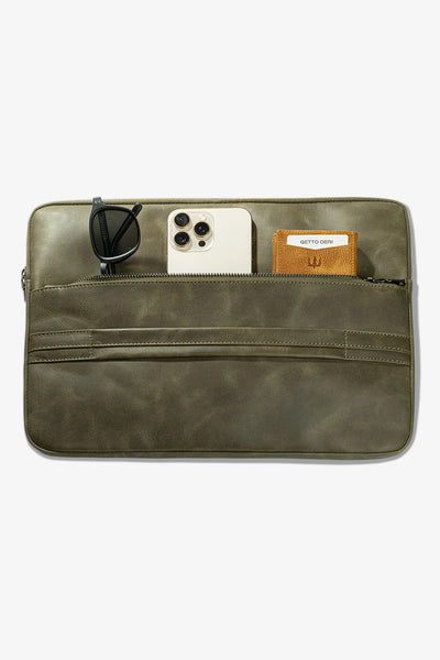 Mardan Hakiki Deri Laptop Çanta
