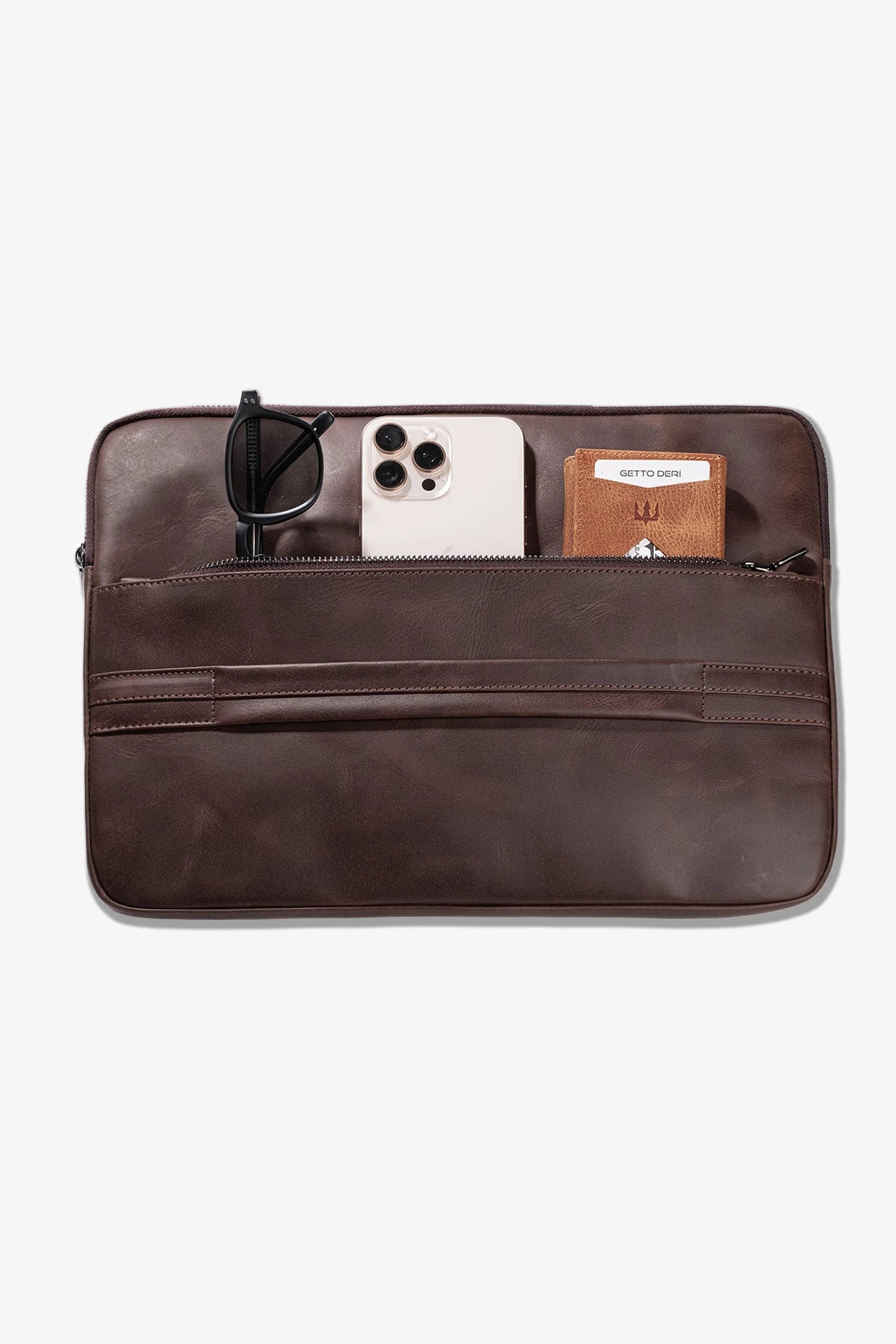 Mardan Hakiki Deri Laptop Çanta