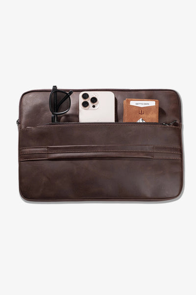 Mardan Hakiki Deri Laptop Çanta