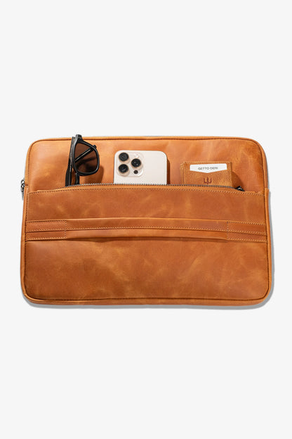 Mardan Hakiki Deri Laptop Çanta