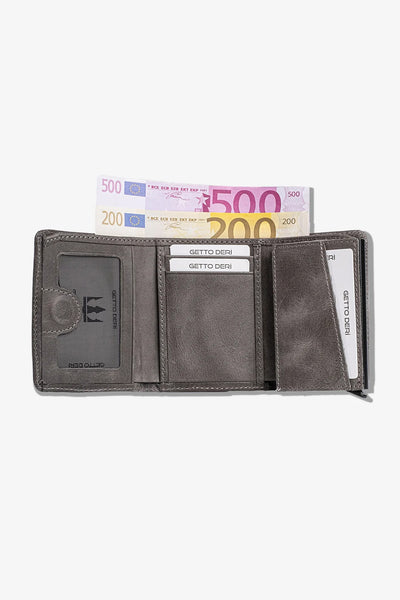 Vibe Mekanizmalı Hakiki Deri Cüzdan