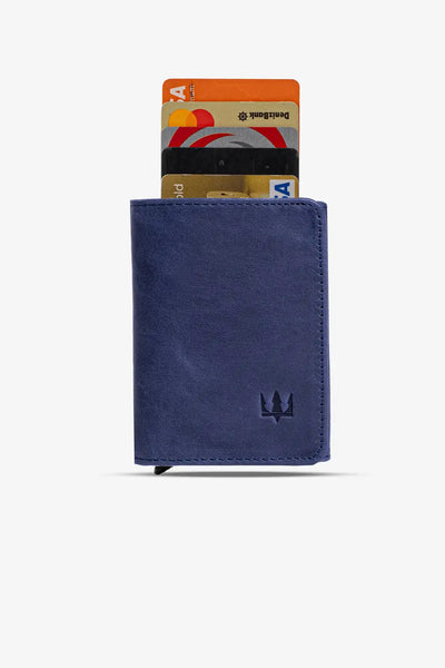 Vibe Mekanizmalı Hakiki Deri Cüzdan