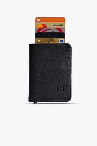 Vibe Mekanizmalı Hakiki Deri Cüzdan