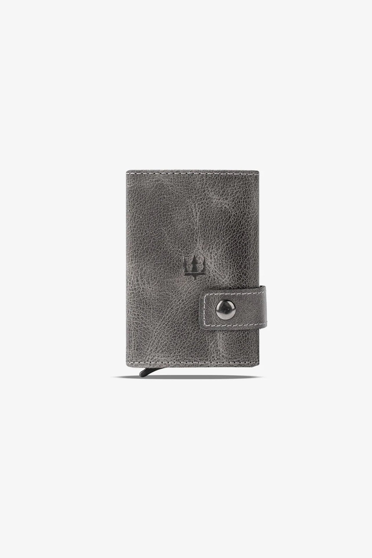 Moon Mekanizmalı Hakiki Deri Minimal Cüzdan