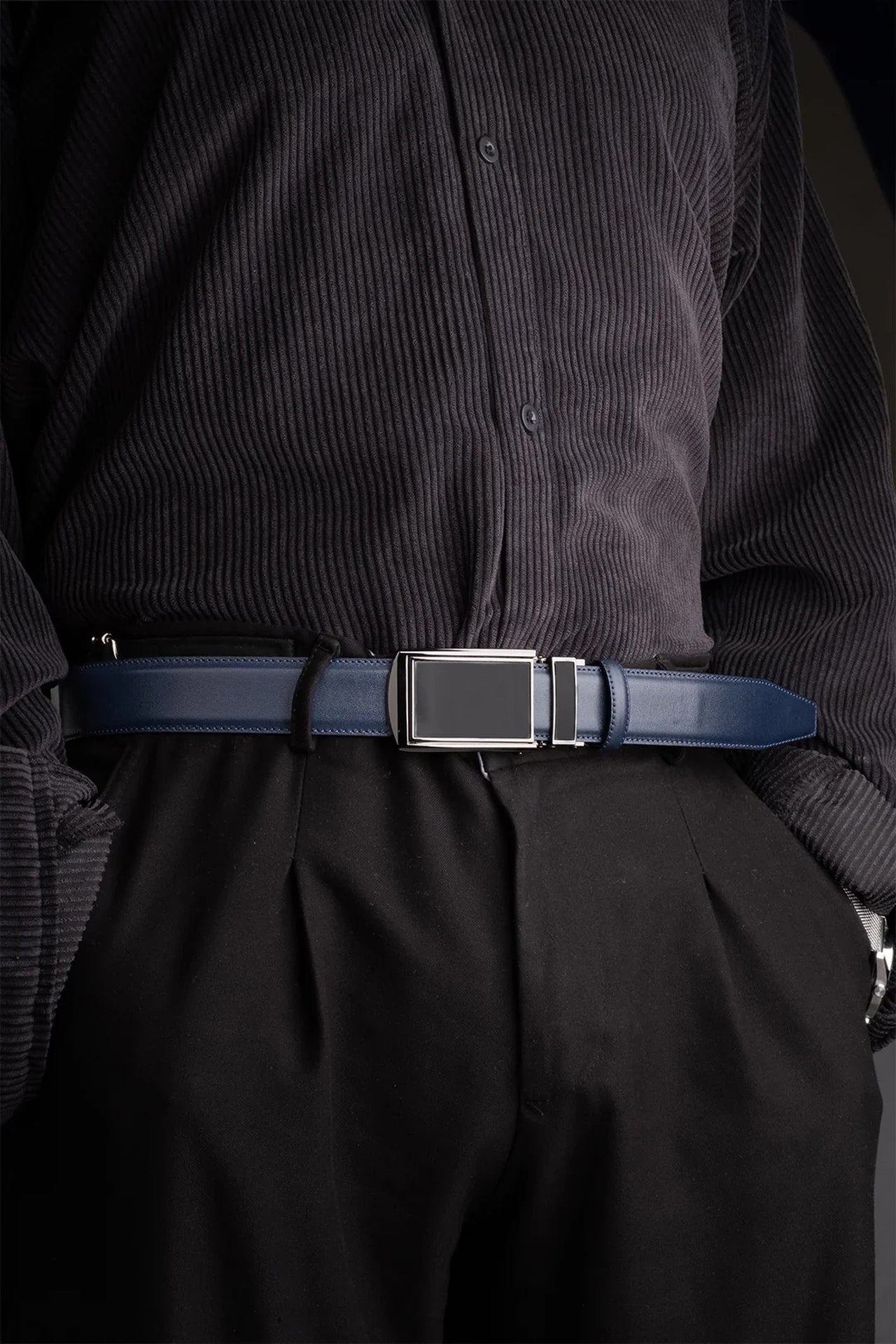 Real Hakiki Deri Otomatik Kemer 3.5cm