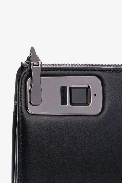 Trace Parmak İzi Okuyucu Hakiki Deri El Çantası