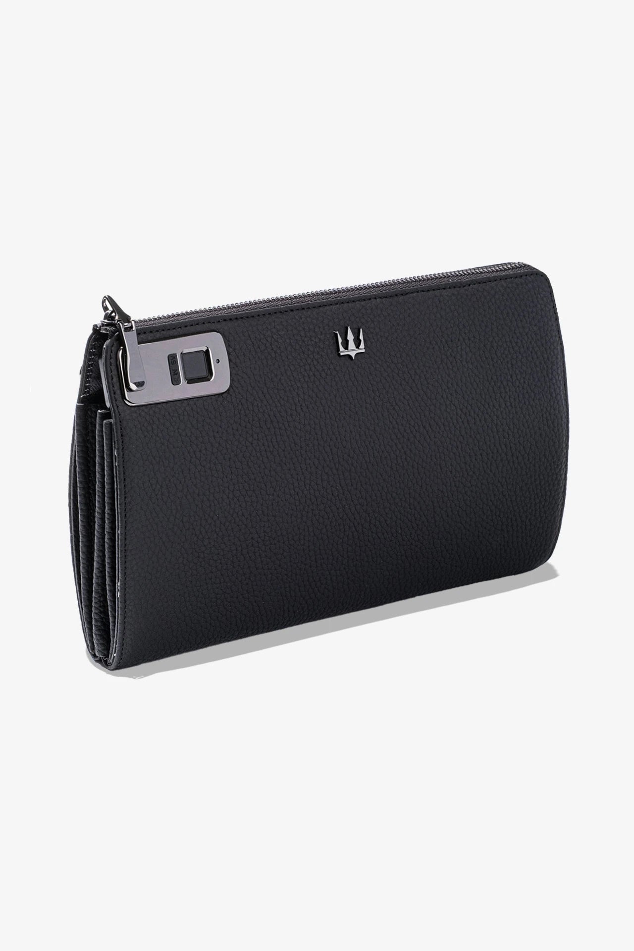 Trace Parmak İzi Okuyucu Hakiki Deri El Çantası