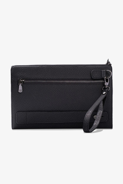 Trace Parmak İzi Okuyucu Hakiki Deri El Çantası