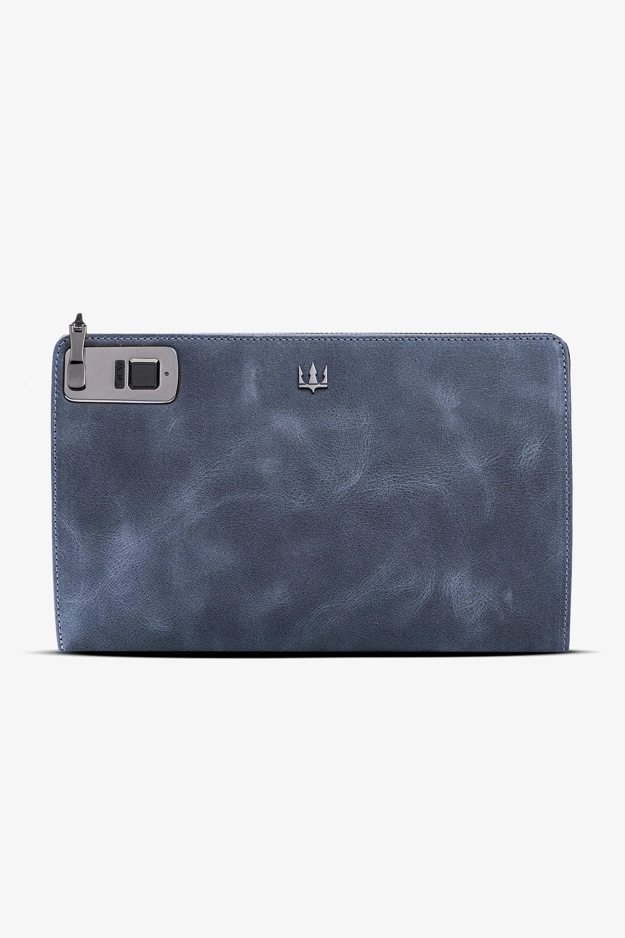 Trace Parmak İzi Okuyucu Hakiki Deri El Çantası