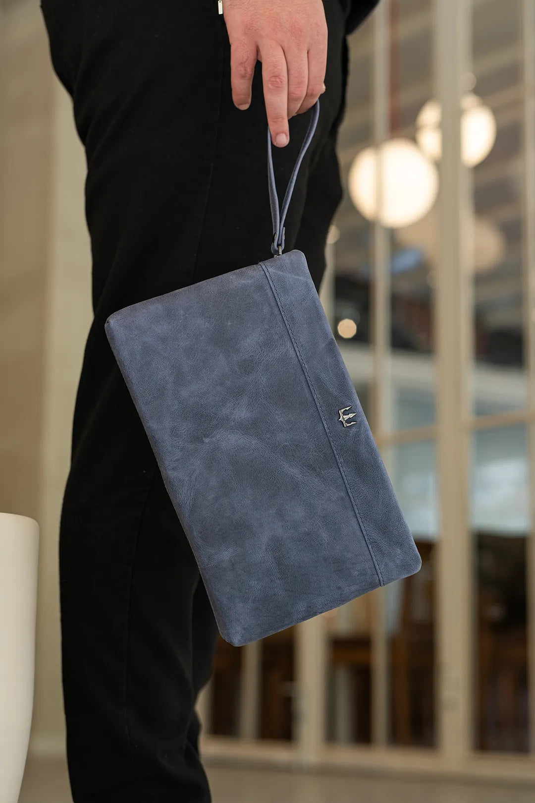 Nova Hakiki Deri El Çantası