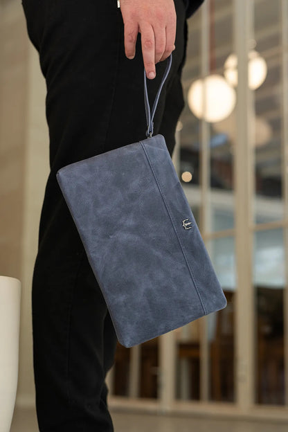 Nova Hakiki Deri El Çantası