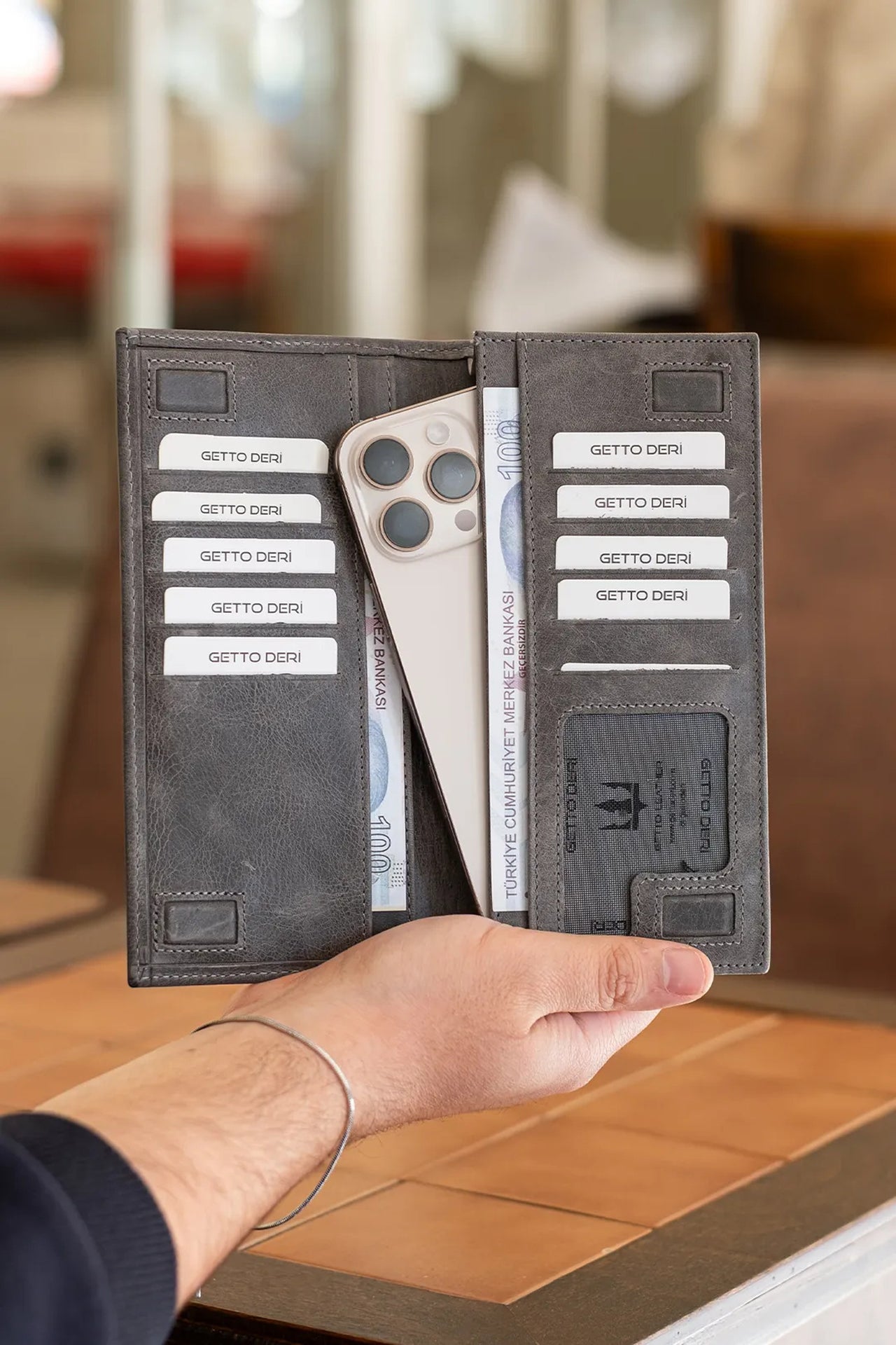 Ruby Hakiki Deri Portföy Cüzdan