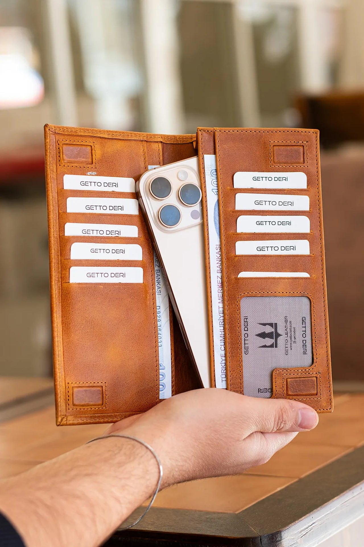 Ruby Hakiki Deri Portföy Cüzdan