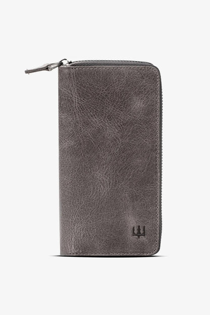 Luis Fermuarlı Telefon Hazneli Deri Cüzdan